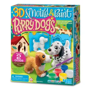 4M 3D Mould & Paint / Puppy Dogs