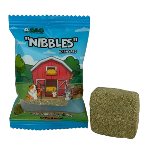 A&E Cage Nibbles Small Animal Hay Chew Bite