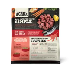 ACANA Farm-Raised Beef Recipe Freeze Dried Dry Dog Food