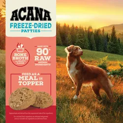 ACANA Farm-Raised Beef Recipe Freeze Dried Dry Dog Food