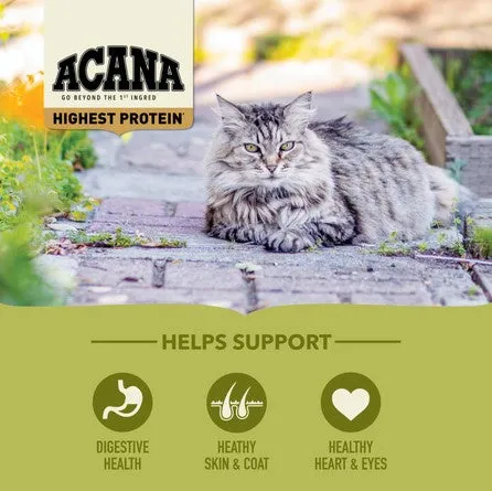ACANA Grassland Freeze Dried Coated Grain Free Dry Cat Food