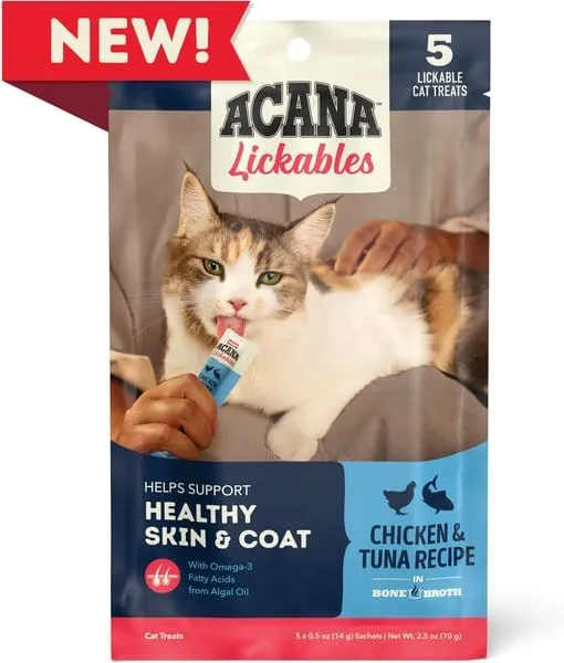 ACANA Lickables Chicken & Tuna Recipe Cat Treats