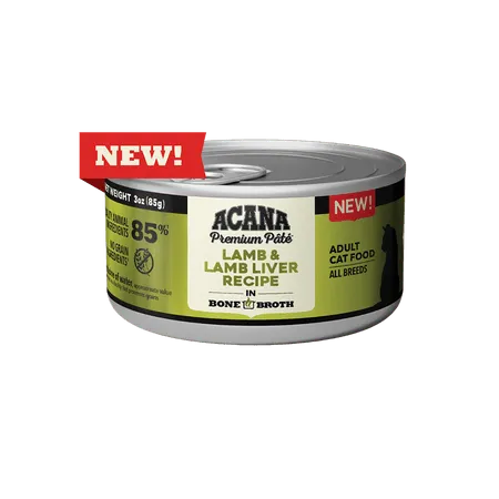 ACANA Premium Pate Lamb & Lamb Liver Recipe Canned Cat Food