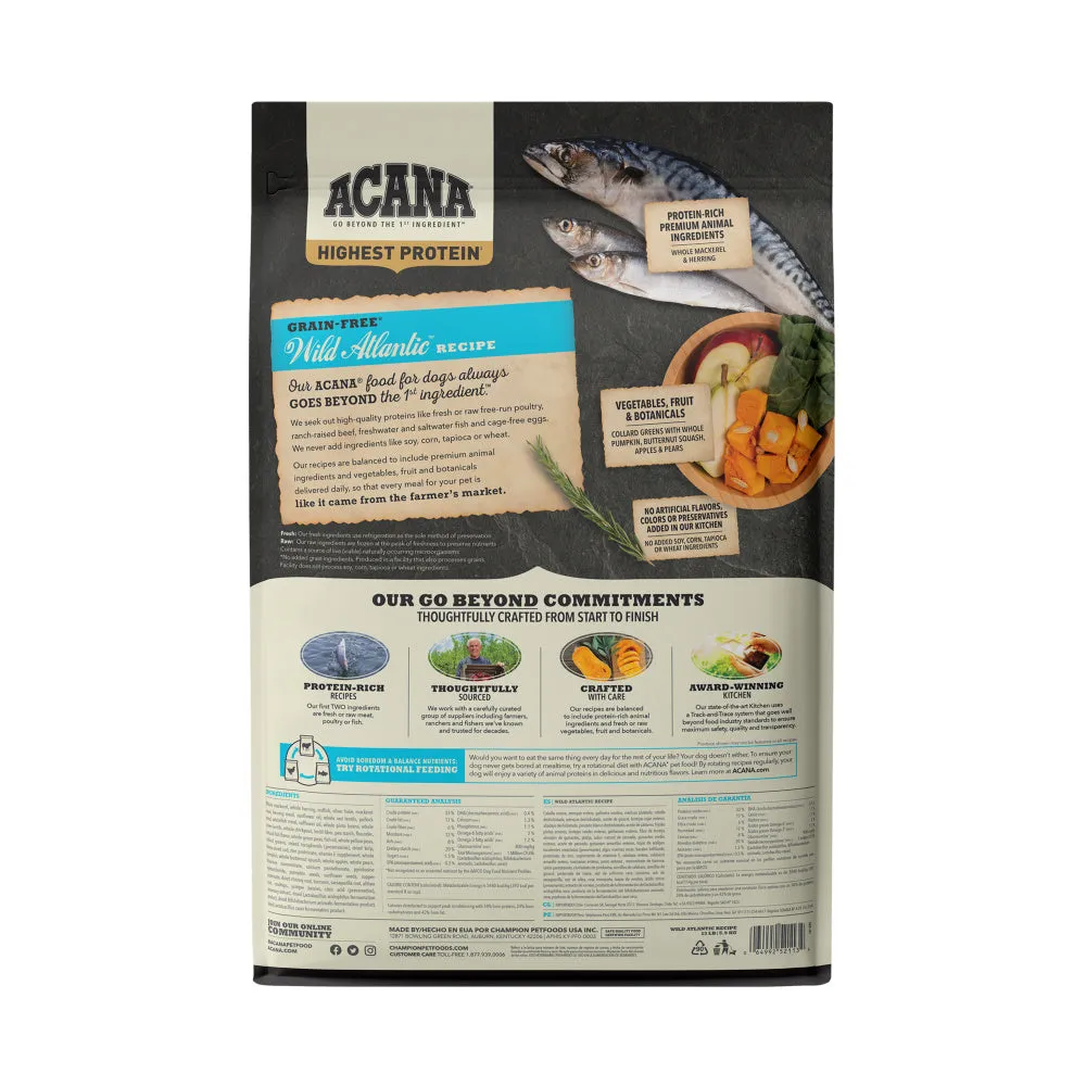 ACANA Regionals Wild Atlantic Formula Grain Free Dry Dog Food