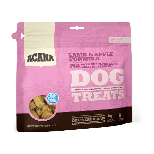 ACANA Singles Grain Free Limited Ingredient Diet Lamb & Apple Formula Dog Treats