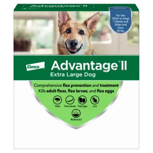 Advantage II Extra Large Dog 6-Pack