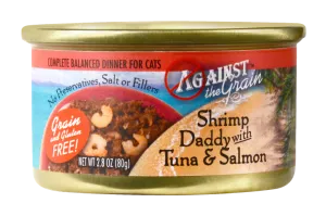 Against the Grain Shrimp Daddy with Tuna and Salmon Canned Cat Food