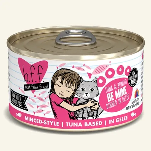 Best Feline Friend Tuna & Bonito BE MINE Canned Cat Food