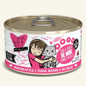 Best Feline Friend Tuna & Bonito BE MINE Canned Cat Food