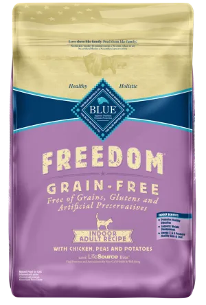 Blue Buffalo Freedom Grain Free Indoor Chicken Recipe Dry Cat Food