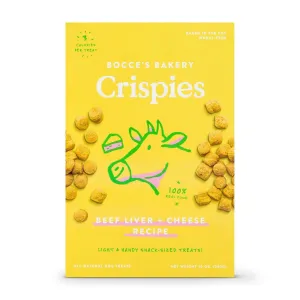 Bocce's Bakery Beef Liver   Cheese Crispies Dog Treats