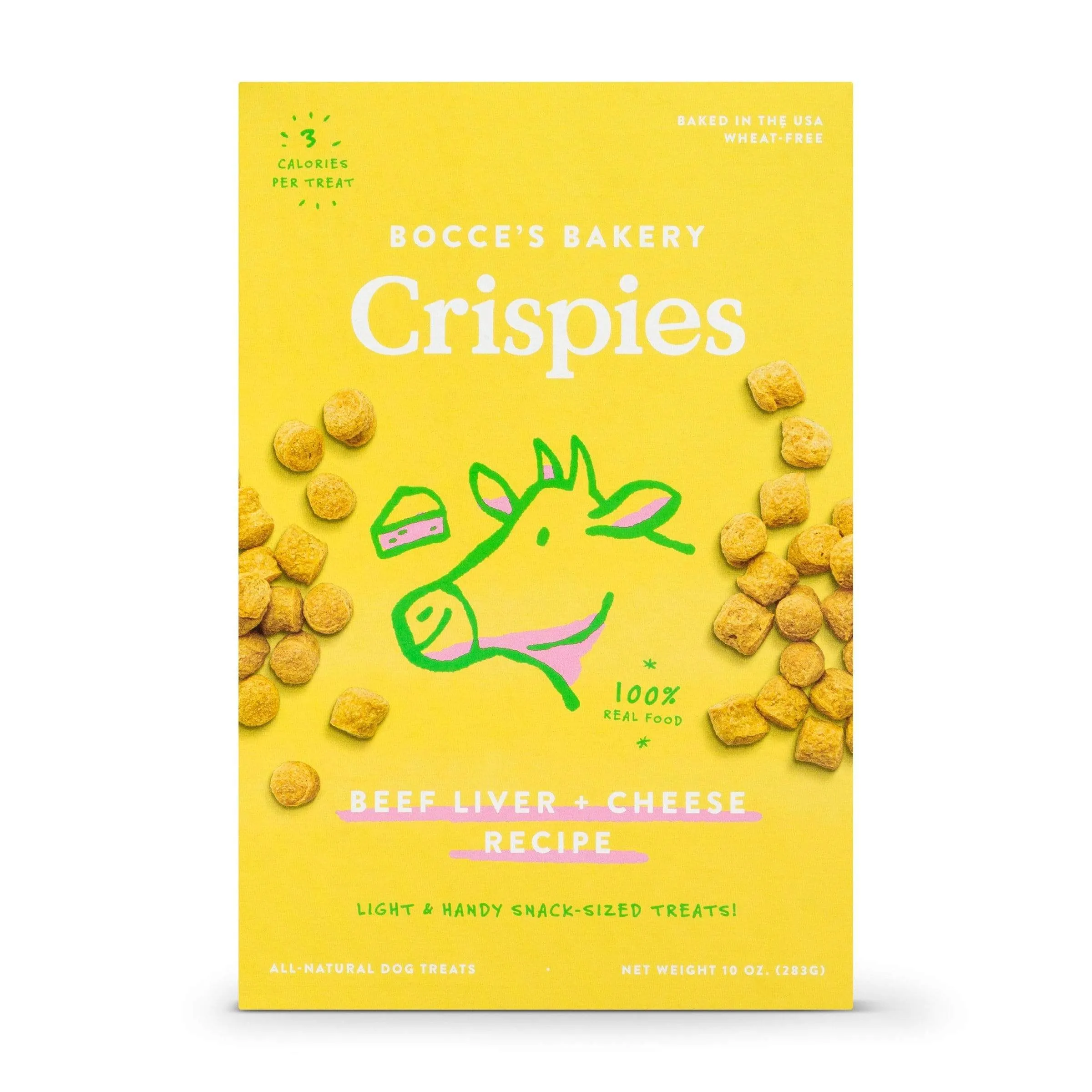 Bocce's Bakery Beef Liver   Cheese Crispies Dog Treats