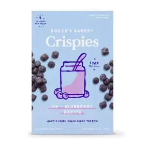 Bocce's Bakery PB   Blueberry Crispies Dog Treats