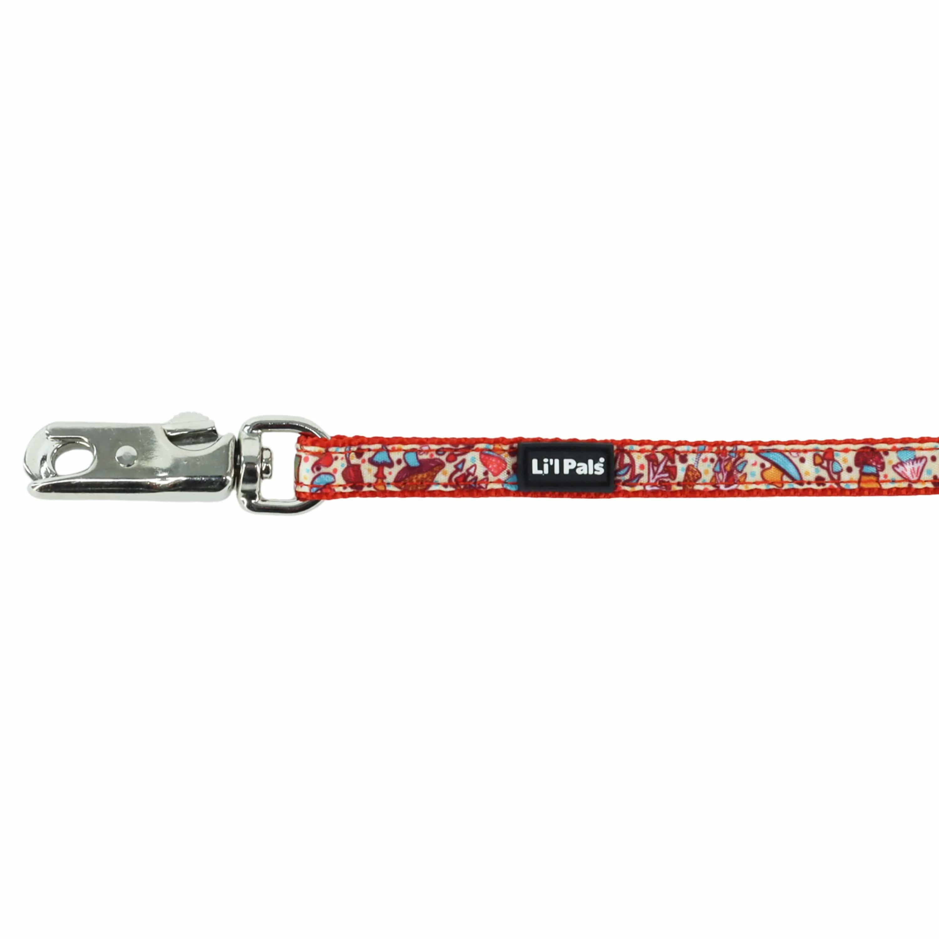 Coastal Pet Products Li'l Mushrooms Li'l Pals Charming Ribbon Overlay Dog Leash