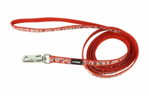 Coastal Pet Products Li'l Mushrooms Li'l Pals Charming Ribbon Overlay Dog Leash