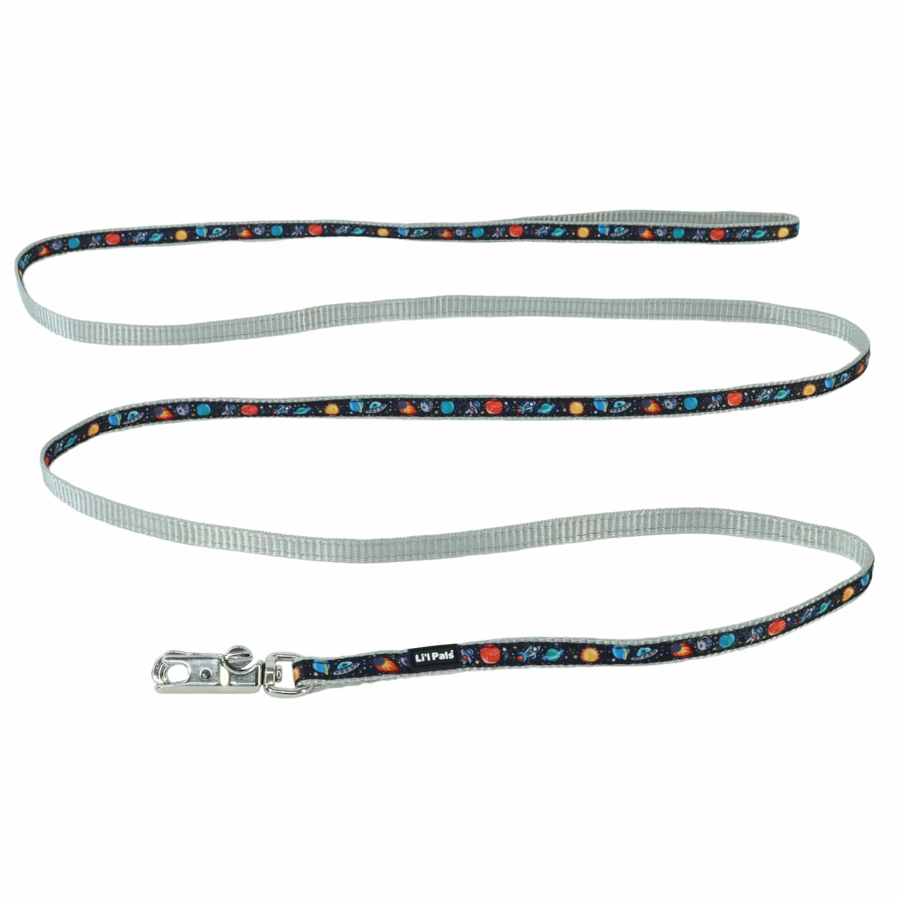 Coastal Pet Products Li'l Space Explorers Li'l Pals Charming Ribbon Overlay Dog Leash
