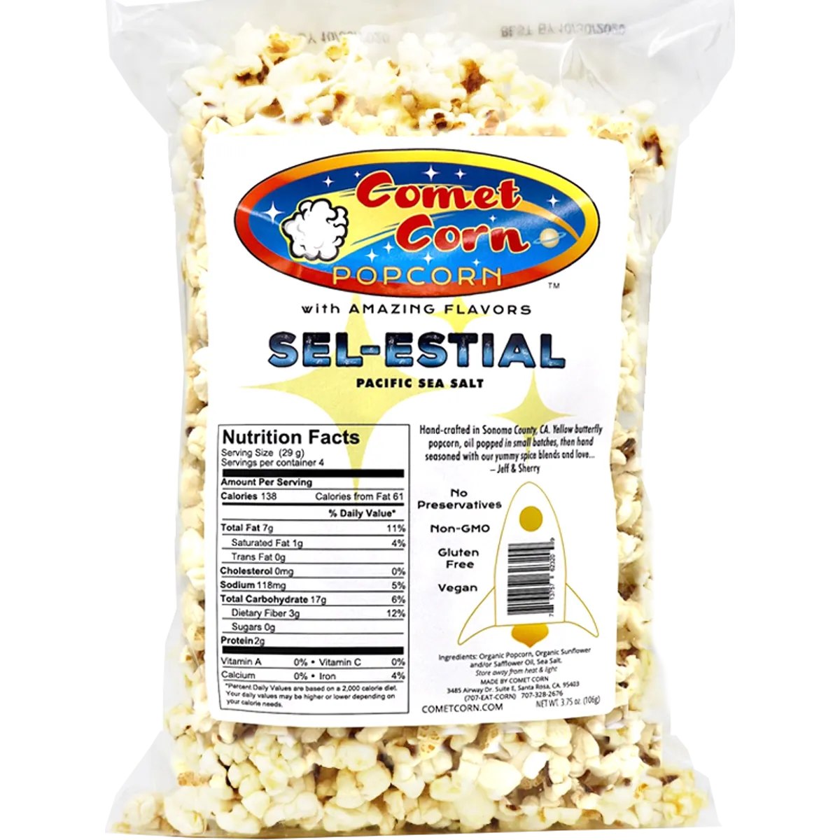 Comet Corn Popcorn 4.0 oz