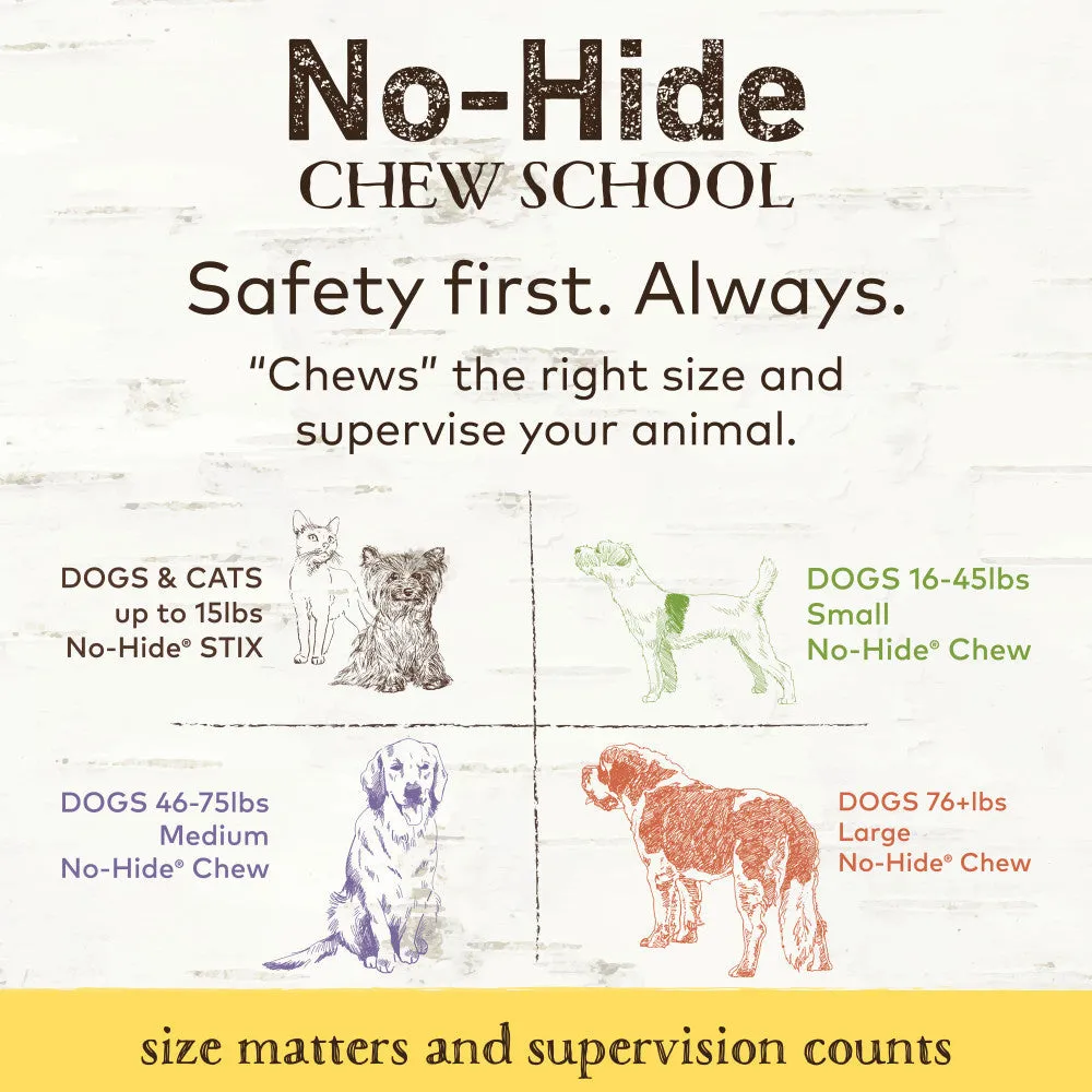 Earth Animal No-Hide Peanut Butter Dog Chews