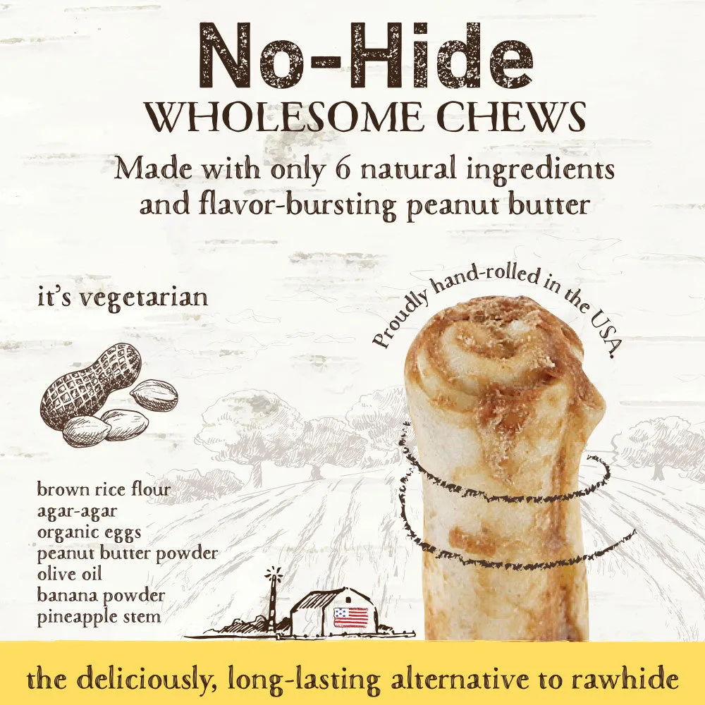 Earth Animal No-Hide Peanut Butter Dog Chews
