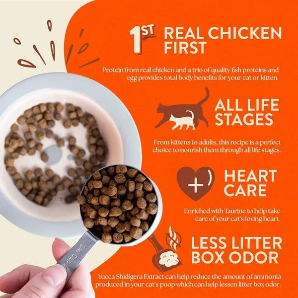 Earthborn Holistic Primitive Feline Grain Free Chicken & Vegetables Natural Cat Food