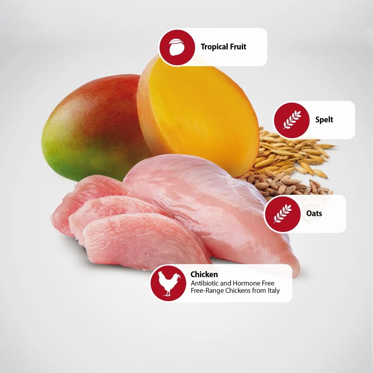 Farmina N&D Tropical Selection Chicken, Spelt, Oats & Tropical Fruits Neutered Adult Dry Cat Food