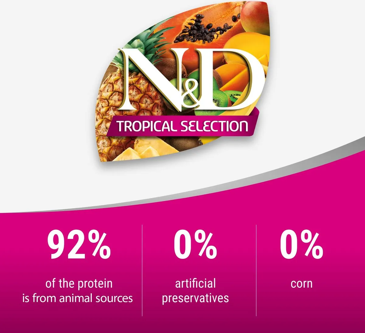 Farmina N&D Tropical Selection Chicken, Spelt, Oats & Tropical Fruits Neutered Adult Dry Cat Food