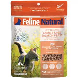 Feline Natural Freeze-Dried Cat Lamb & Salmon