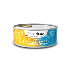 FirstMate 50/50 Cage-Free Chicken and Wild Tuna Formula Canned Cat Food