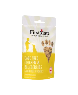 FirstMate Cage Free Chicken with Blueberry Treats for Dogs