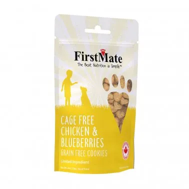 FirstMate Cage Free Chicken with Blueberry Treats for Dogs