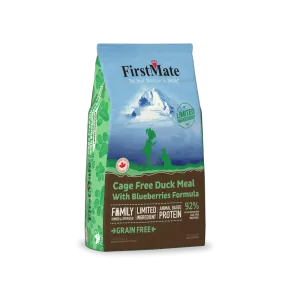 FirstMate Limited Ingredient Cage-Free Duck with Blueberries Dry Cat Food