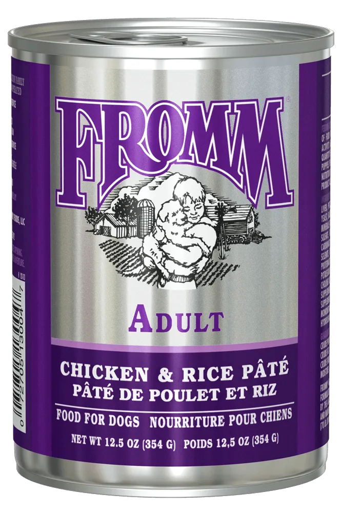 Fromm Classic Adult Chicken & Rice Pate Wet Dog Food