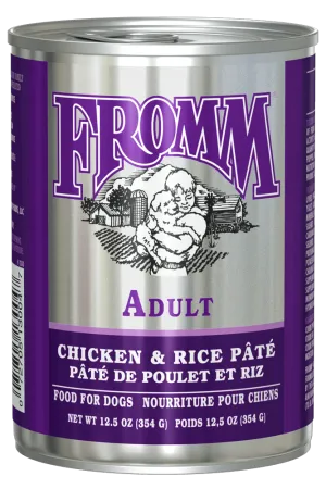 Fromm Classic Adult Chicken & Rice Pate Wet Dog Food