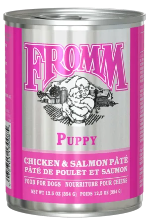 Fromm Classic Puppy Chicken & Salmon Pate Wet Dog Food