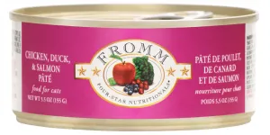 Fromm Four Star Chicken, Duck & Salmon Pate Canned Cat Food