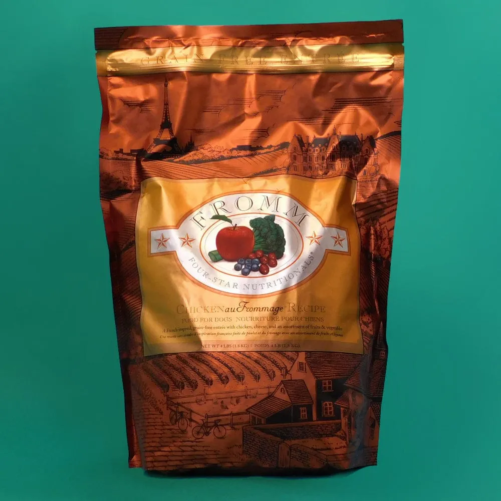 Fromm Four-Star Grain-Free Chicken au Frommage Dry Dog Food