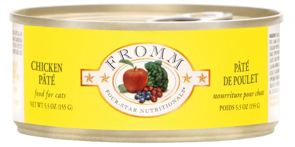 Fromm Four-Star Grain-Free Chicken Pate Canned Cat Food