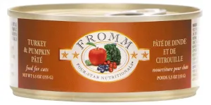 Fromm Four Star Grain Free Turkey & Pumpkin Pate Canned Cat Food