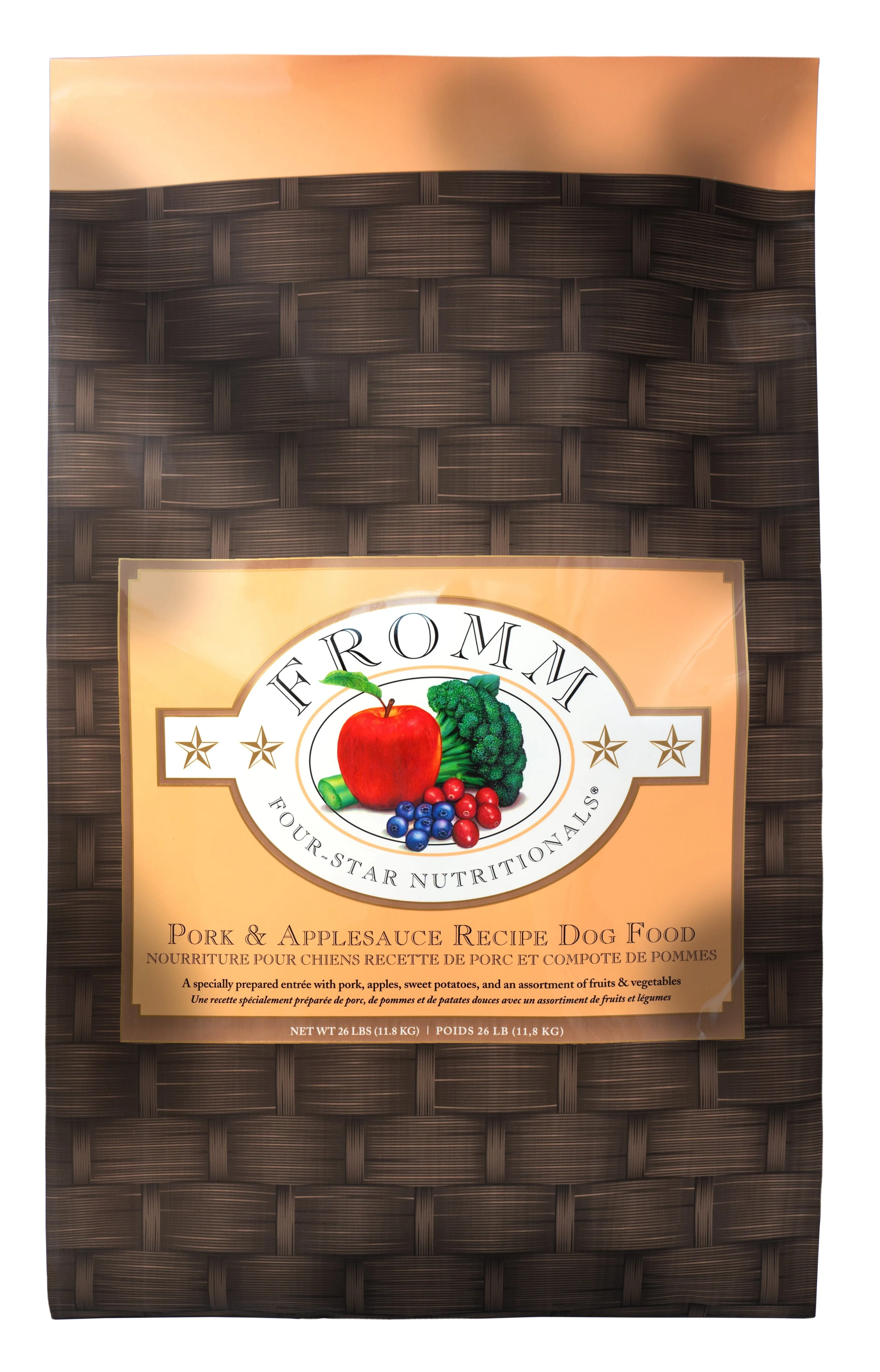 Fromm Four-Star Grain Inclusive Pork & Applesauce Dry Dog Food
