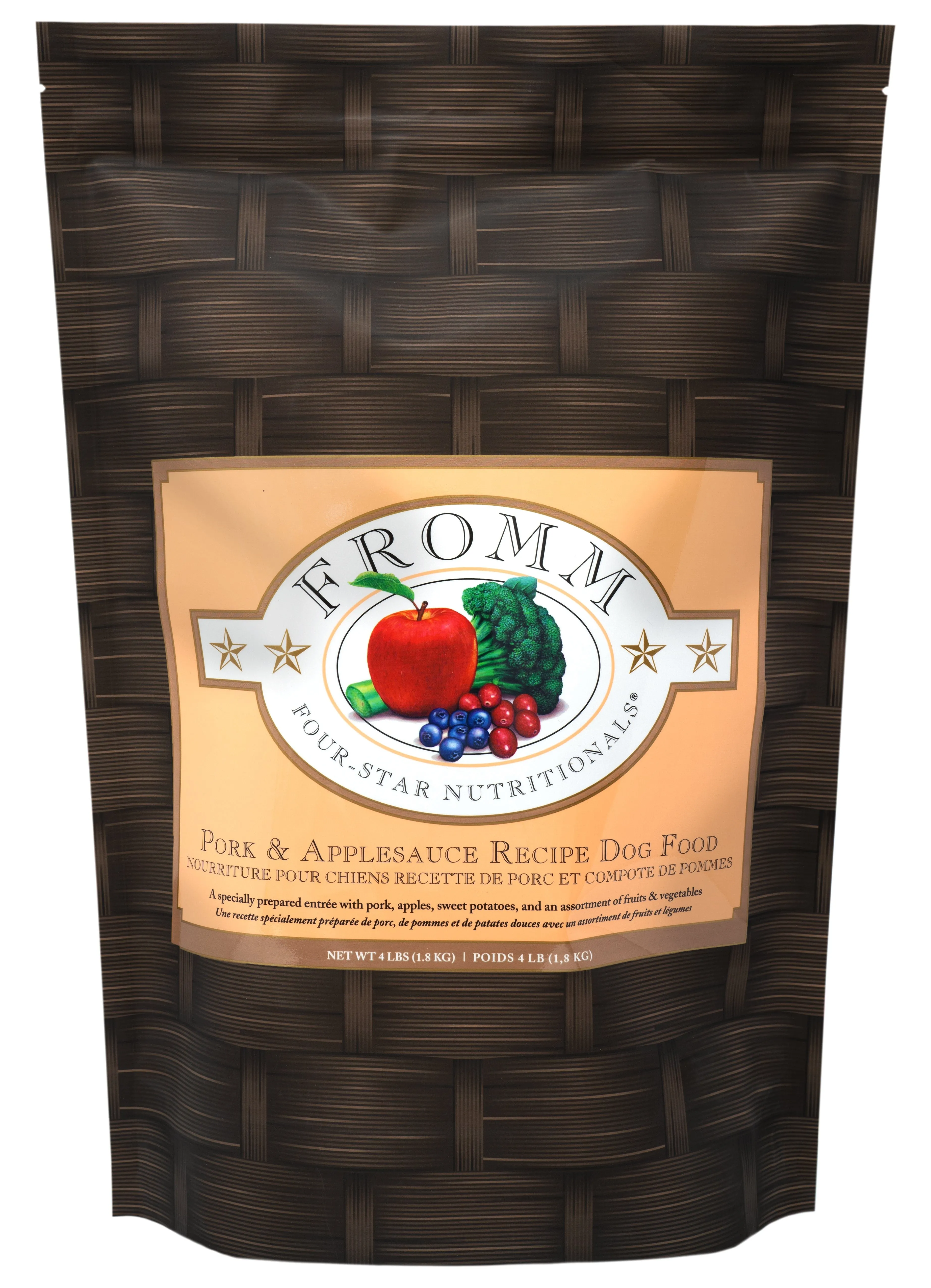 Fromm Four-Star Grain Inclusive Pork & Applesauce Dry Dog Food