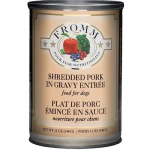 Fromm Four-Star Shredded Pork Entree Canned Dog Food