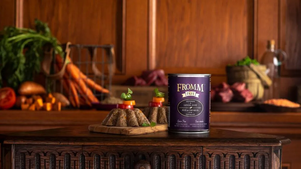 Fromm Grain-Free Venison & Lentil Pate Canned Dog Food