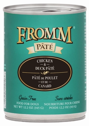 Fromm Grain-Free Chicken & Duck Pâté Canned Dog Food