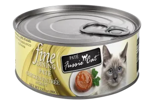 Fussie Cat Fine Dining Pate Chicken Entree Wet Cat Food, 2.82oz