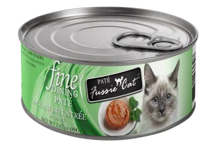 Fussie Cat Fine Dining Pate Oceanfish Entree Wet Cat Food, 2.82oz