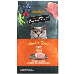 Fussie Cat Market Fresh Turkey Formula Dry Cat Food