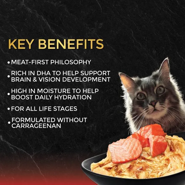 Fussie Cat Tuna with Salmon in Gravy Canned Cat Food