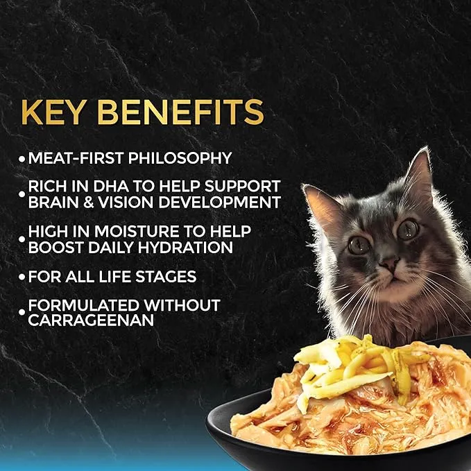 Fussie Cat Tuna with Small Anchovies in Gravy Canned Cat Food