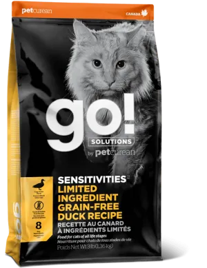 Go! Sensitivities Limited Ingredient Grain Free Duck Recipe For Cats