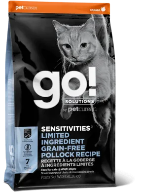 Go! Sensitivities Limited Ingredient Grain Free Pollock Recipe For Cats